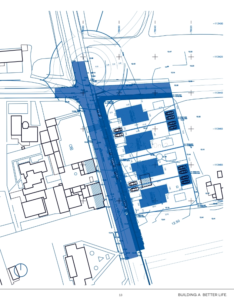 masterplan e topografia
